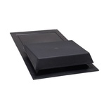 Slate Vent Plastic 600 x 300mm Black