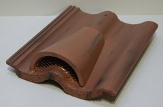 Tile Vent Double Roman Tile Antique Red