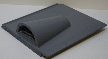 Tile Vent Flat Tile Anthracite Grey