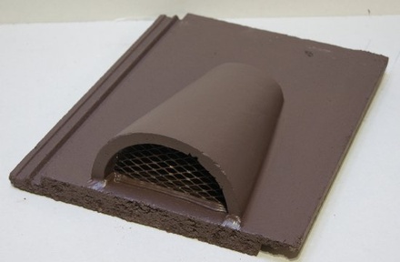 Tile Vent Flat Brown