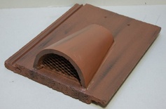 Tile Vent Flat Tile Antique Red